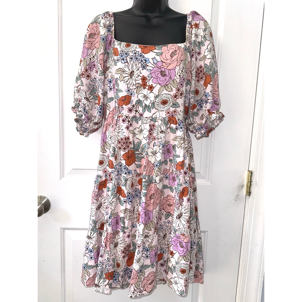 Polagram Floral Print Dress
